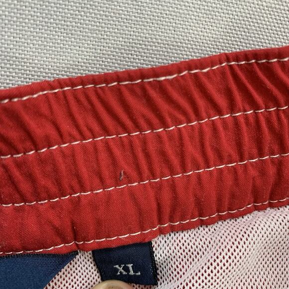 Polo Ralph Lauren Swim Trunks Mens Size XL Red Mesh Lined Shorts Pony - Picture 3 of 8